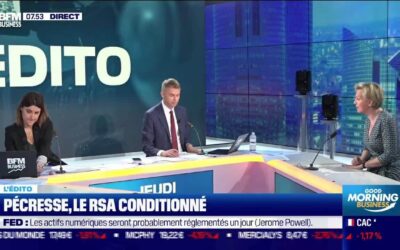 Pécresse, le RSA conditionné – BFM Business